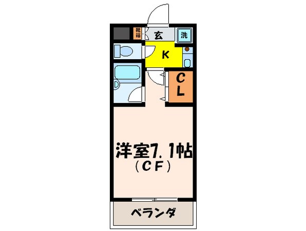 サントレノ箕面の物件間取画像